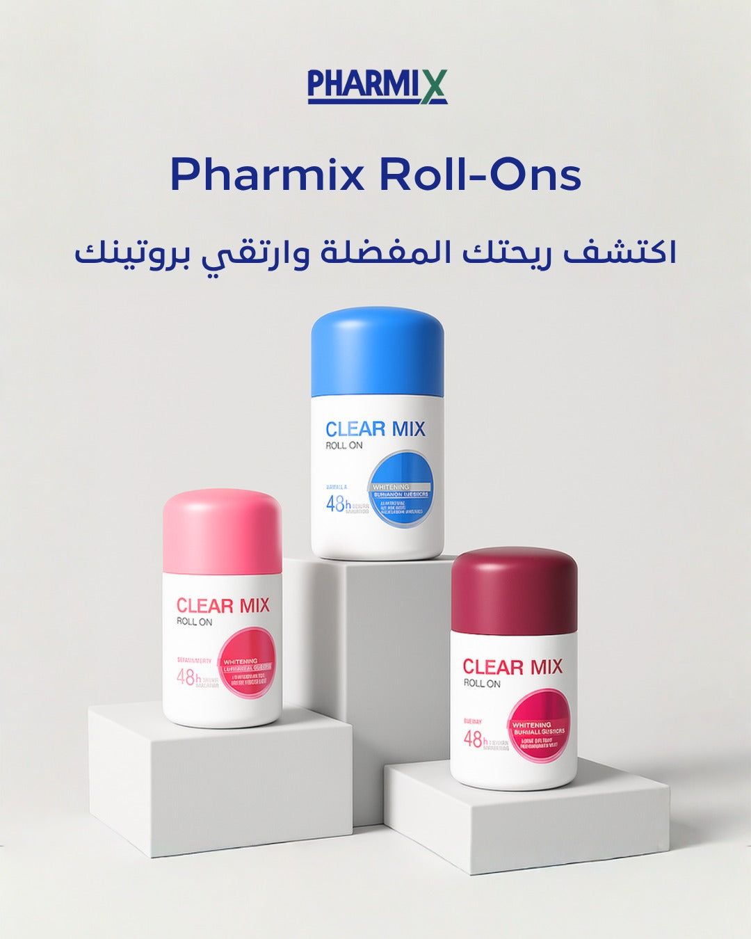 Clear Mix Roll On 50 ml (vanilla)