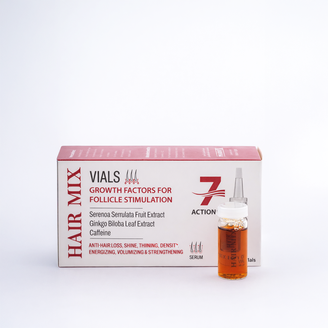 Hair Mix vials (7 glass vials)