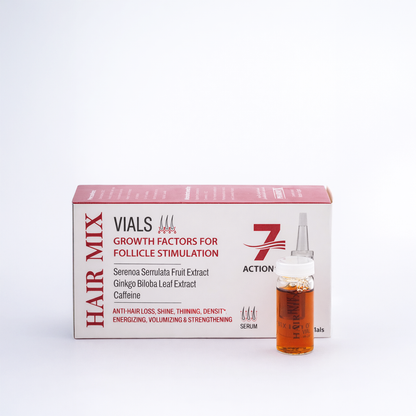 Hair Mix vials (7 glass vials)