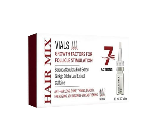 Hair Mix vials (7 glass vials)