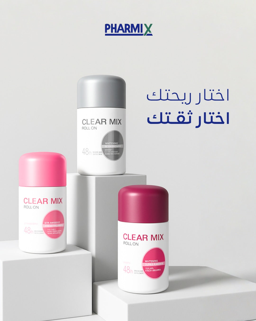 Clear Mix Roll On 50 ml(Strawberry)