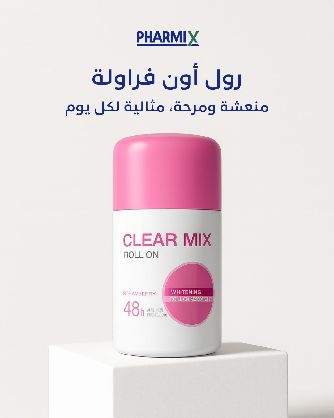 Clear Mix Roll On 50 ml(Strawberry)