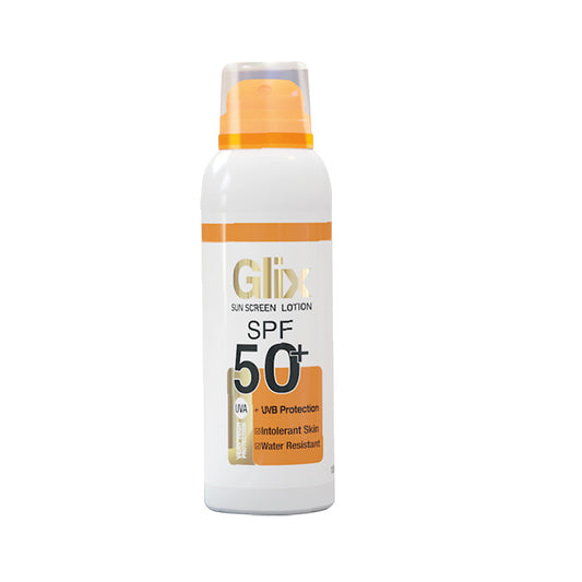 Glix Sunscreen Lotion Spf 50+ (120ml) (1 + 1) Free