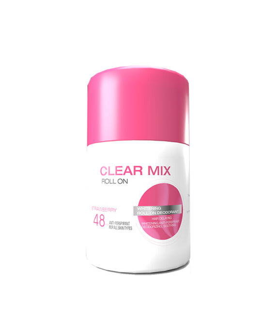 Clear mix roll on 50 ml(strawberry)